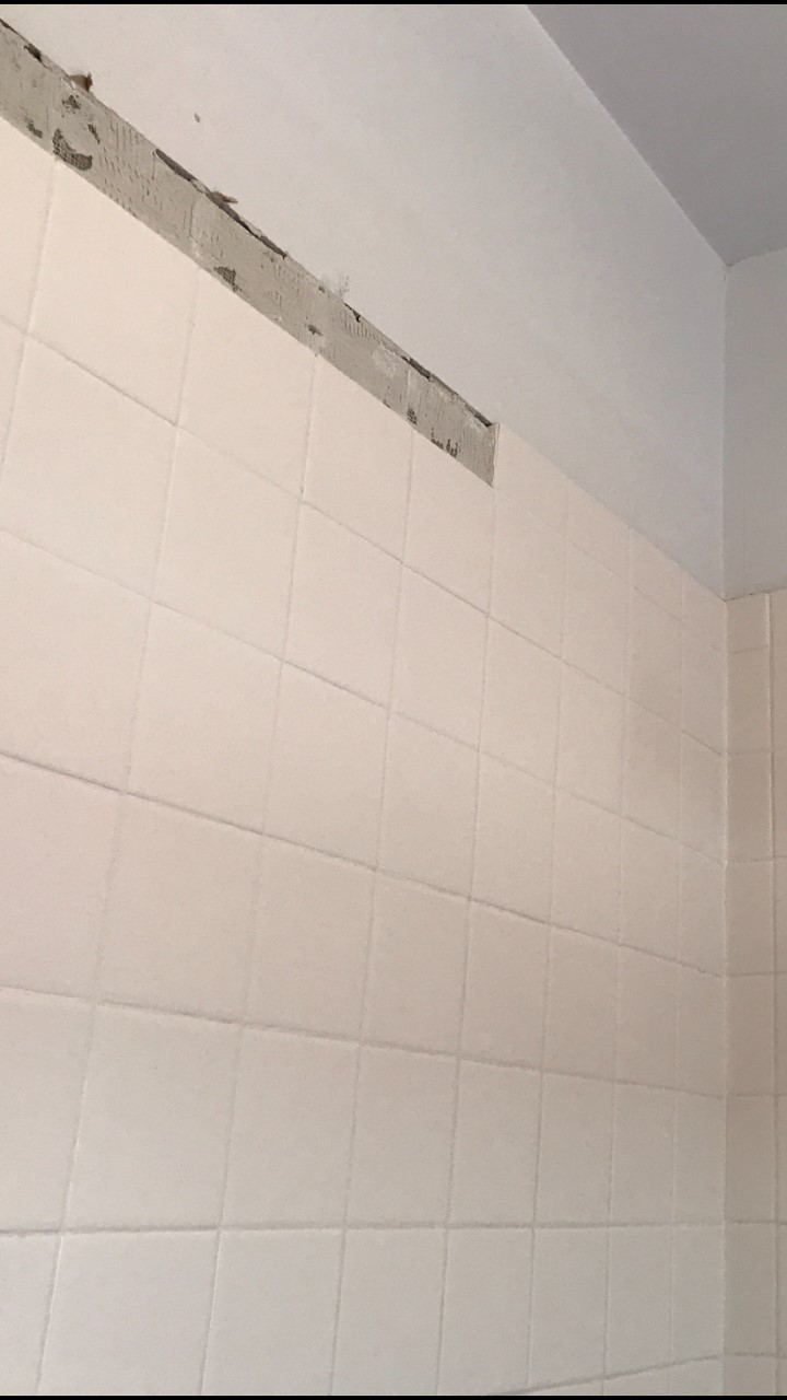 Drywall to Backerboard transition in tiled showers