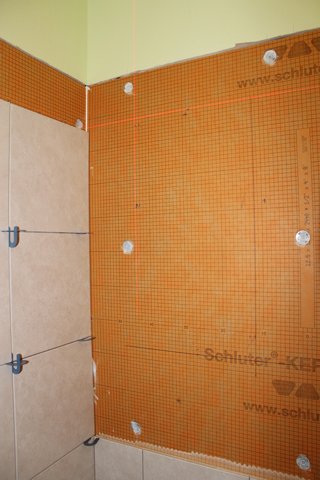 Installing a Kerdiboard niche